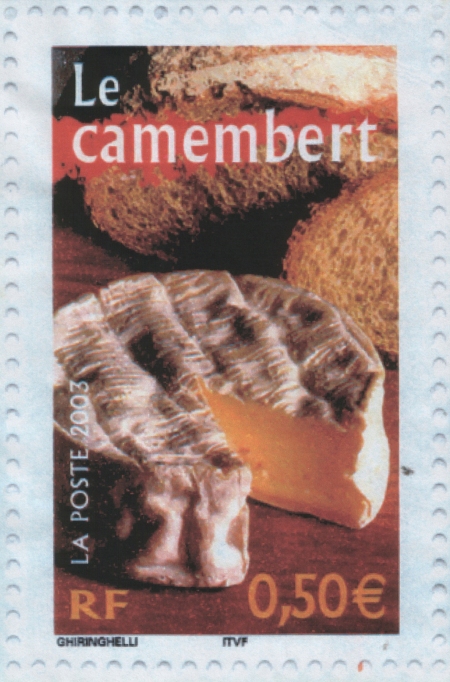 Briefmarke "Le Camembert"